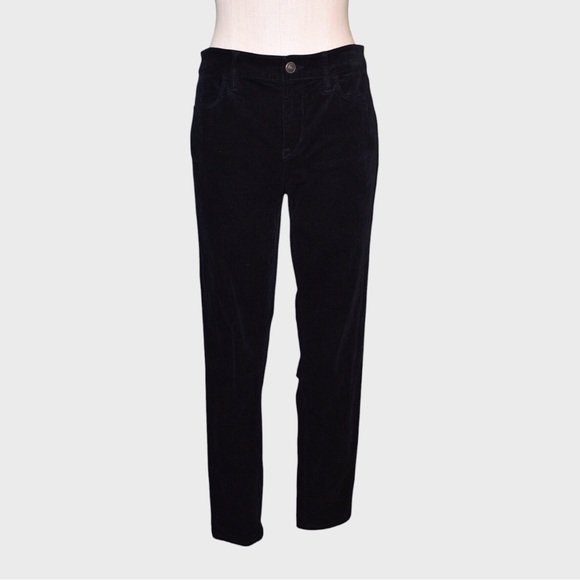 LOFT Pants - LOFT Black Corduroy Super Skinny Pants